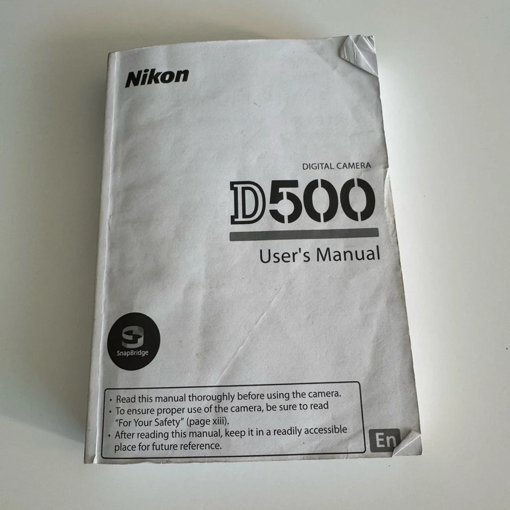 Nikon D500 digital camera